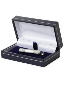 Andrew James Herren Krawattenklammer in silber
