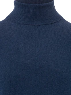 Andrew James Herren Pullover mit Cashmere-Anteil in indigo