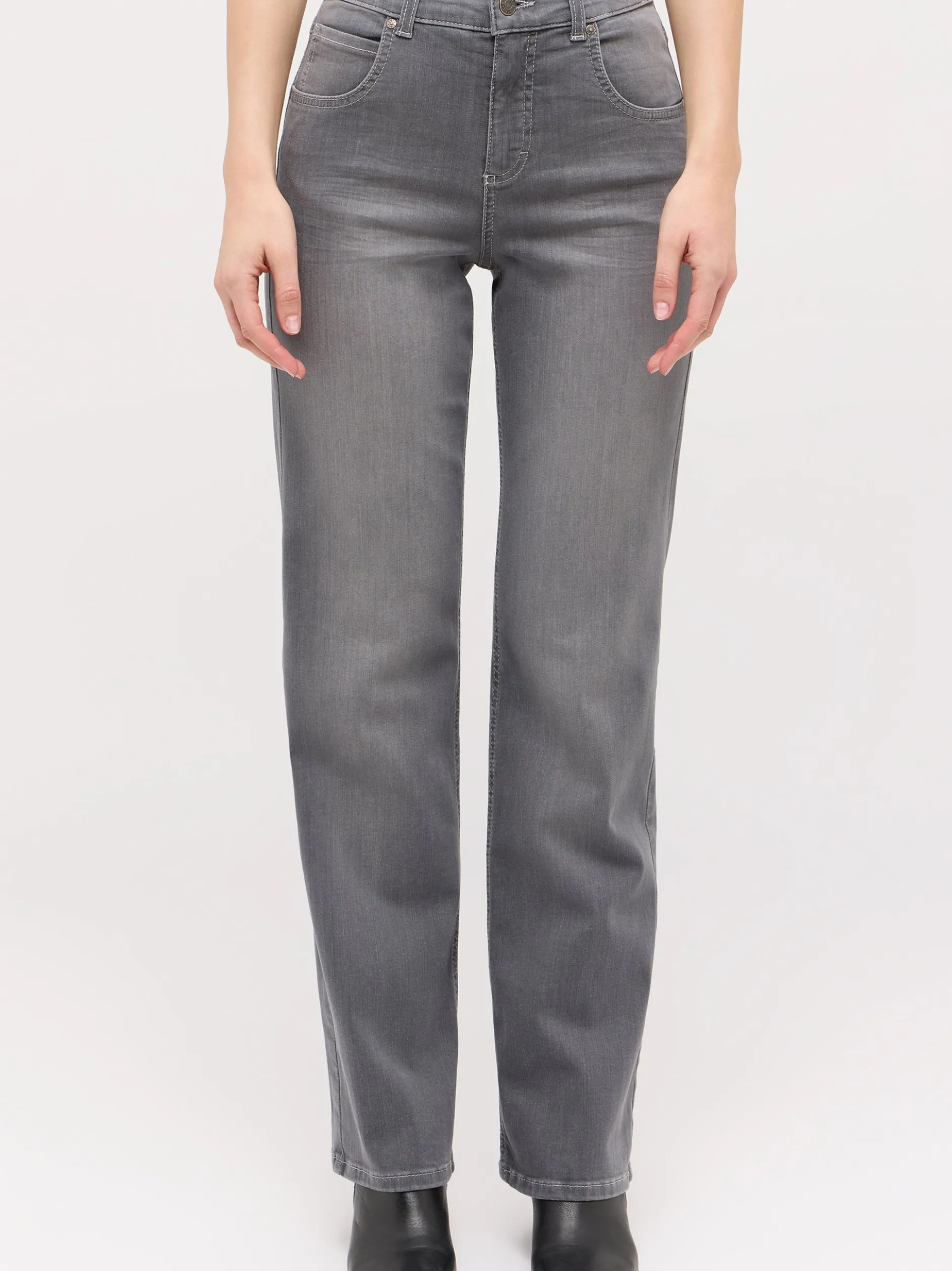 Angels Damen Jeans - Lara in grau - Länge: lang