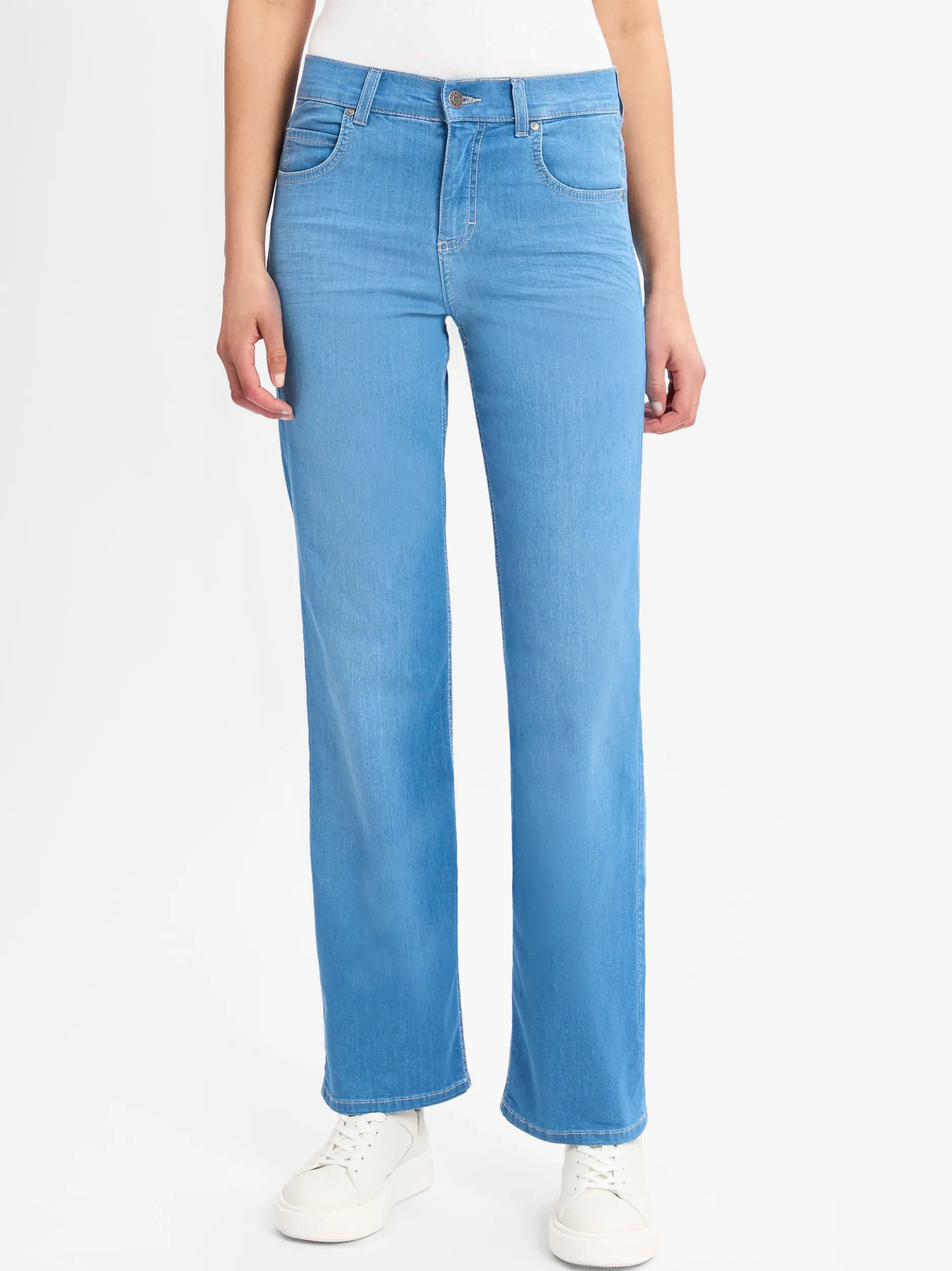 Angels Damen Jeans - Lara in light stone - Länge: lang