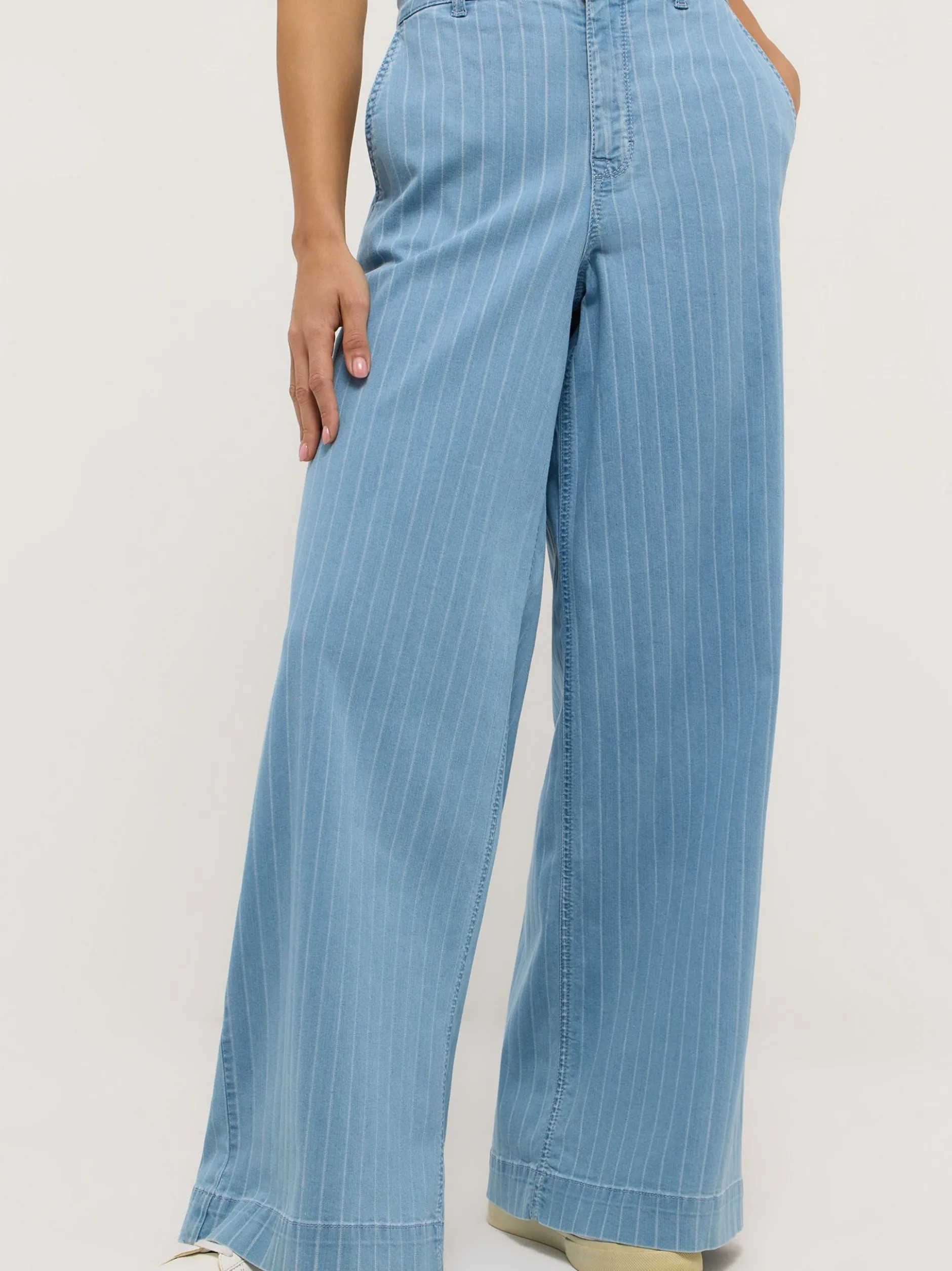 Angels Damen Jeans - Liva Chic in light stone