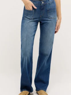 Angels Damen Jeans - Liz Smart in medium stone