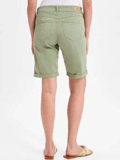 Angels Damen Shorts in lind - Länge: kurz