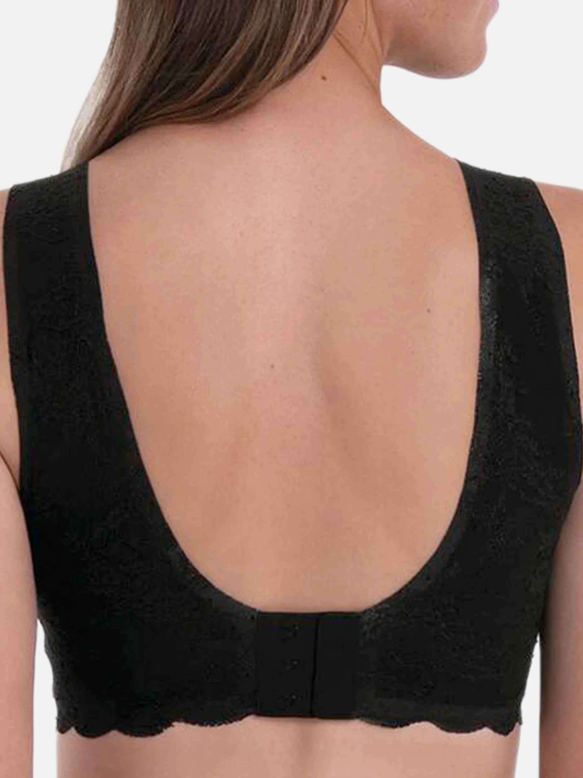 Anita Damen Bralette - Essential Lace im 2er-Pack in schwarz altrosa