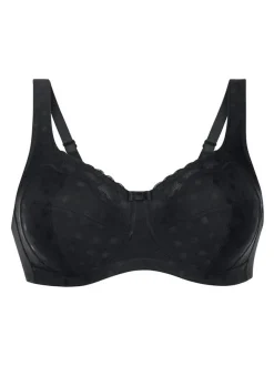 Anita Damen Komfort BH ohne Bügel Airita in schwarz