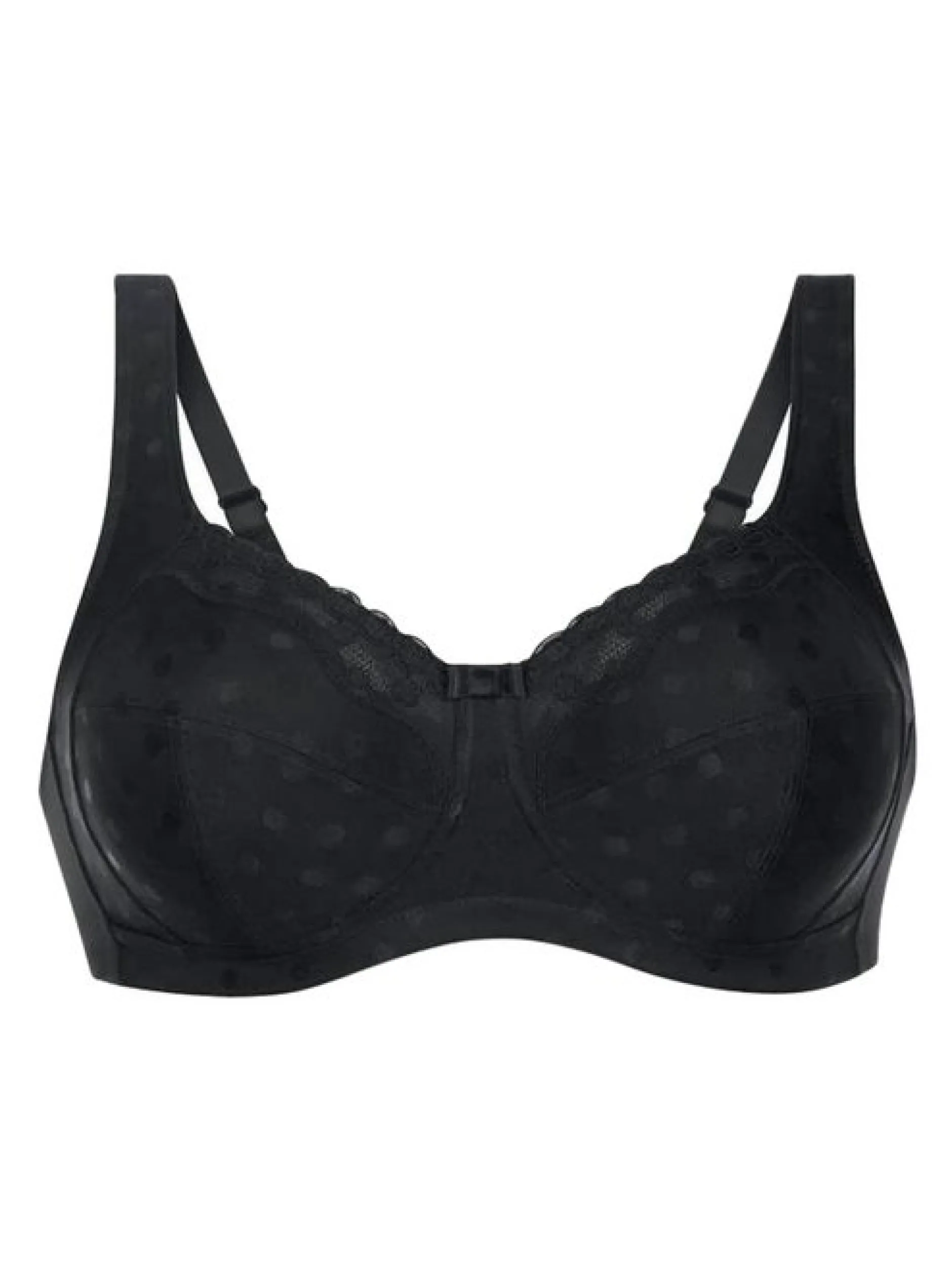 Anita Damen Komfort BH ohne Bügel Airita in schwarz