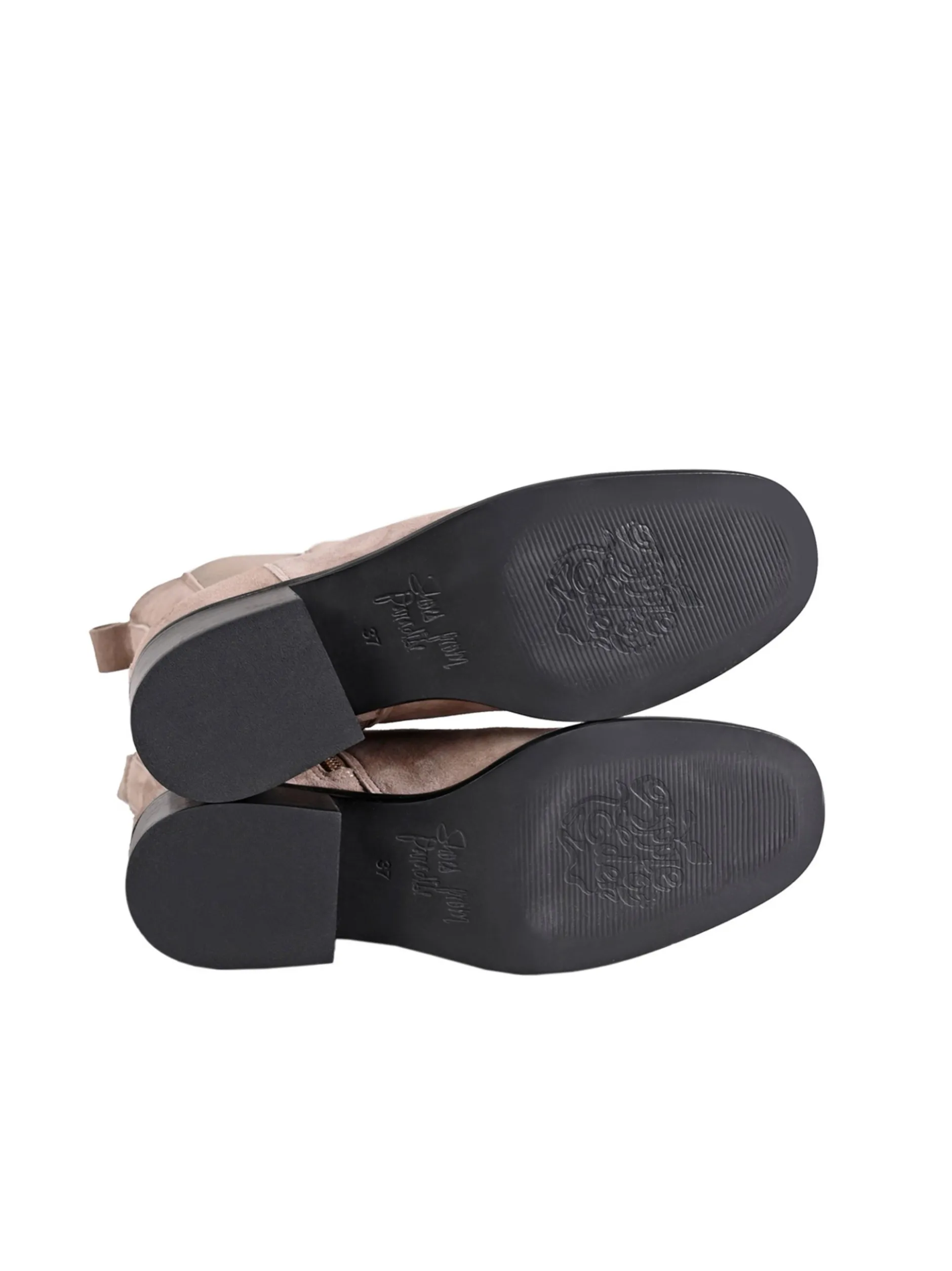 Apple of Eden Damen Chelsea-Boots - TESSA in taupe
