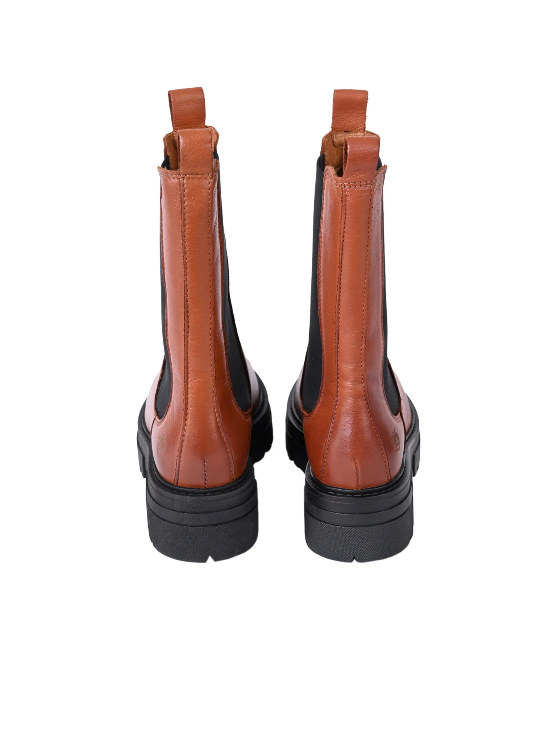 Apple of Eden Damen Chelsea-Boots - CHER in cognac