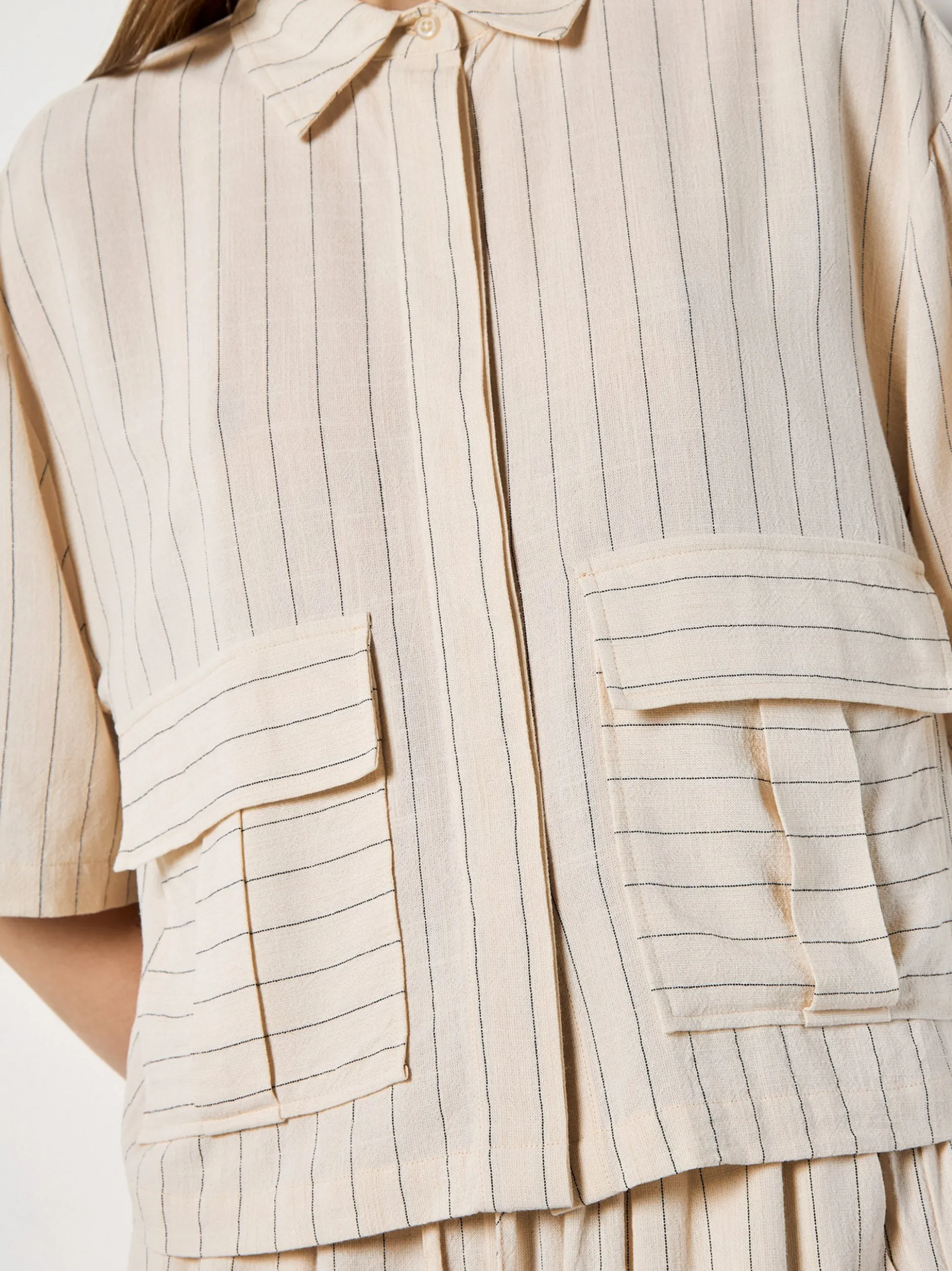 Apricot Damen Bluse in beige - Ärmel: 3/4 Arm