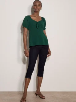 Apricot Damen Bluse in grün - Ärmel: 3/4 Arm