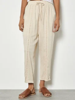 Apricot Damen Hose in beige - Länge: lang