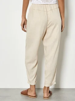 Apricot Damen Hose in beige - Länge: lang