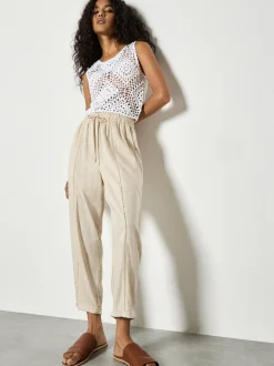 Apricot Damen Hose in beige - Länge: lang