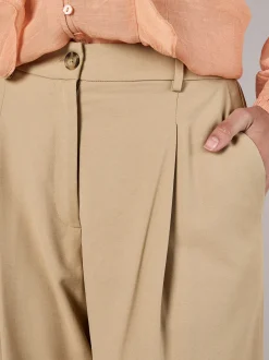 Apricot Damen Hose in beige - Länge: lang