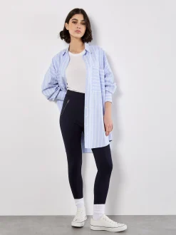Apricot Damen Hose in blau - Länge: lang