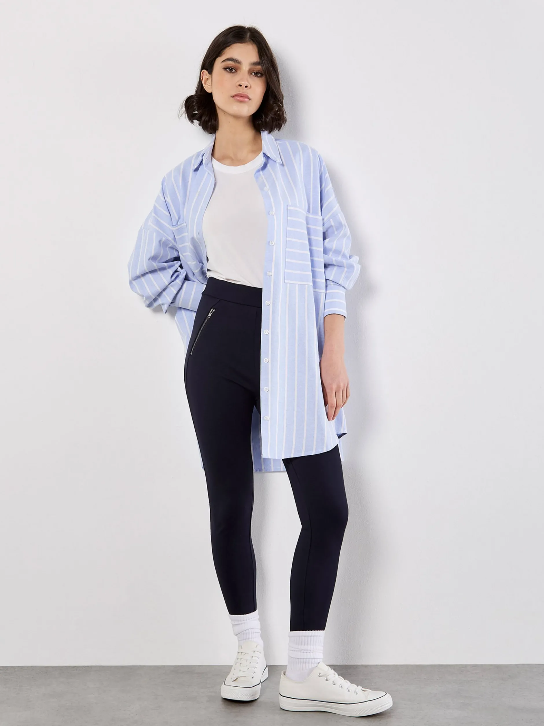 Apricot Damen Hose in blau - Länge: lang