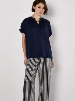 Apricot Damen Hose in mehrfarbig blau - Länge: lang