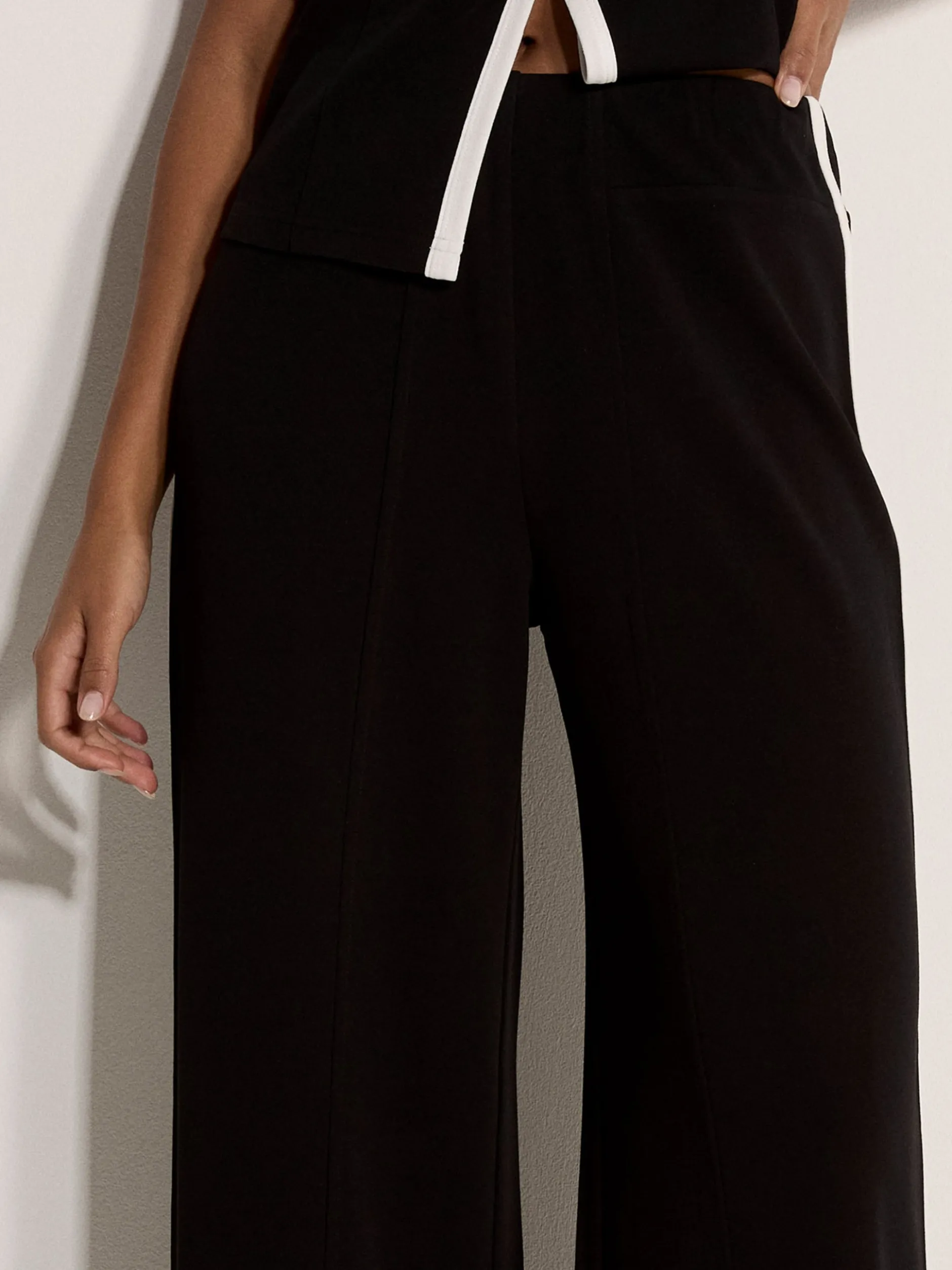 Apricot Damen Hose in schwarz - Länge: lang