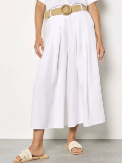 Apricot Damen Hose in weiß - Länge: lang