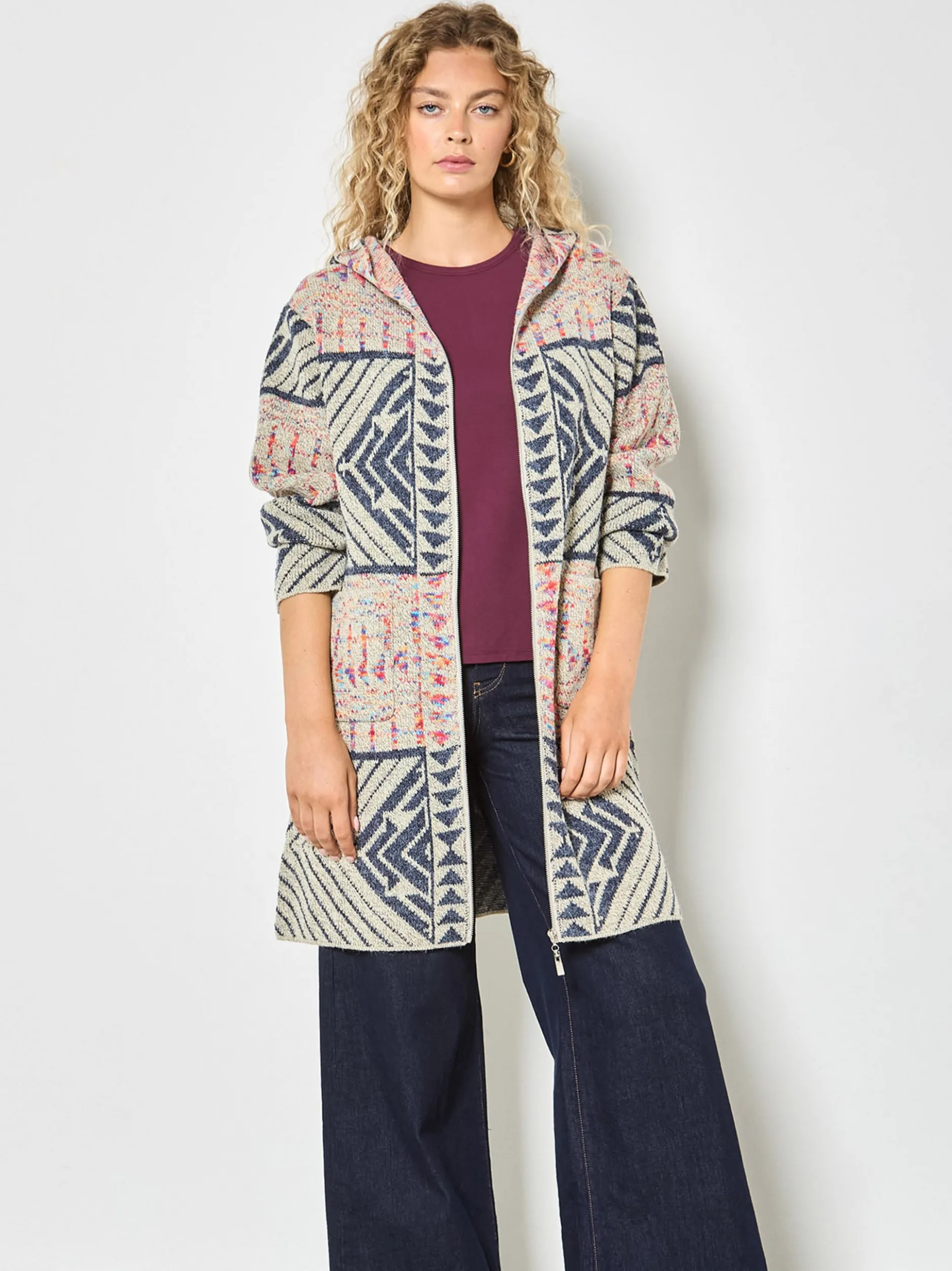 Apricot Damen Jacke in beige