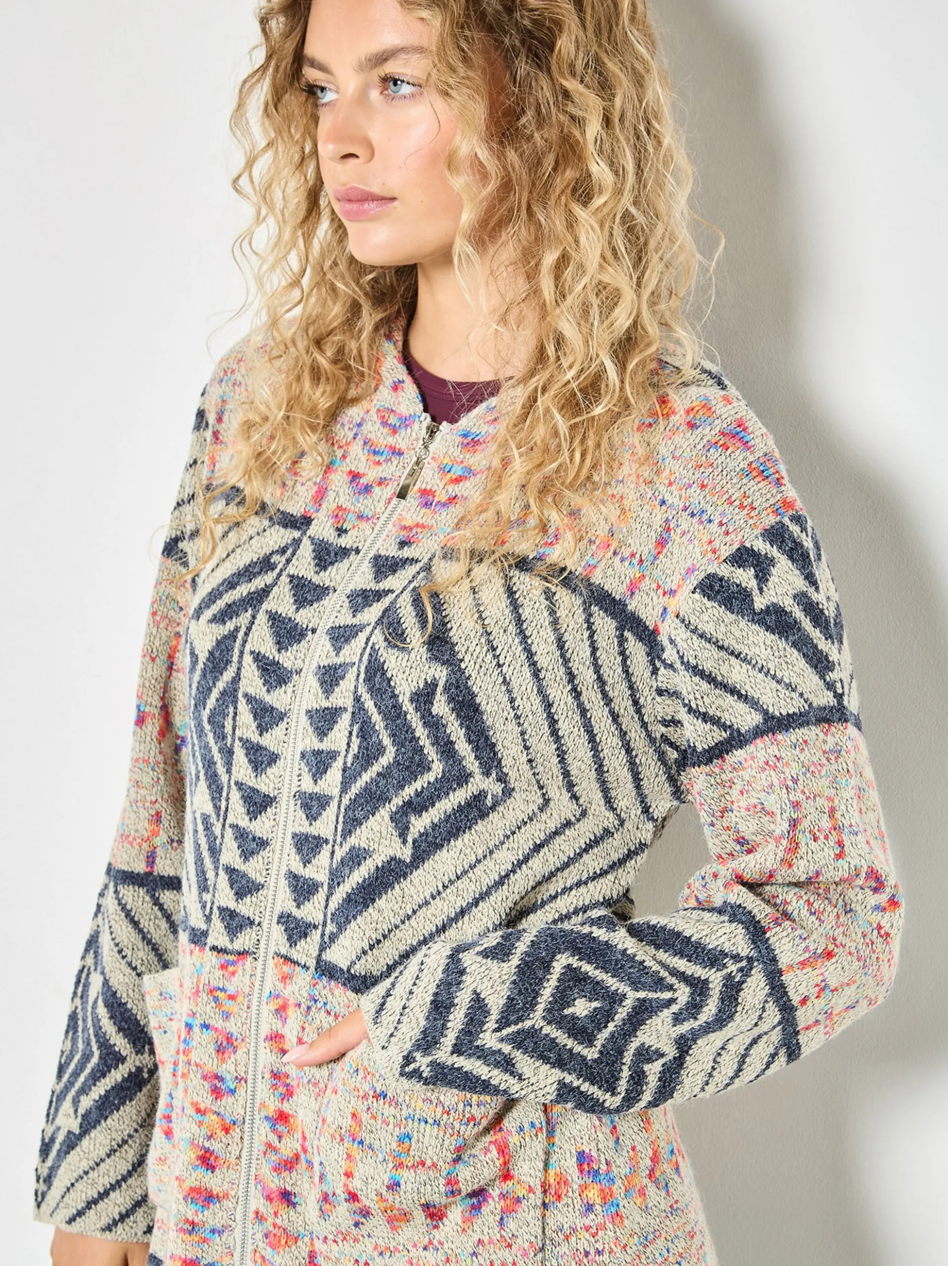 Apricot Damen Jacke in beige
