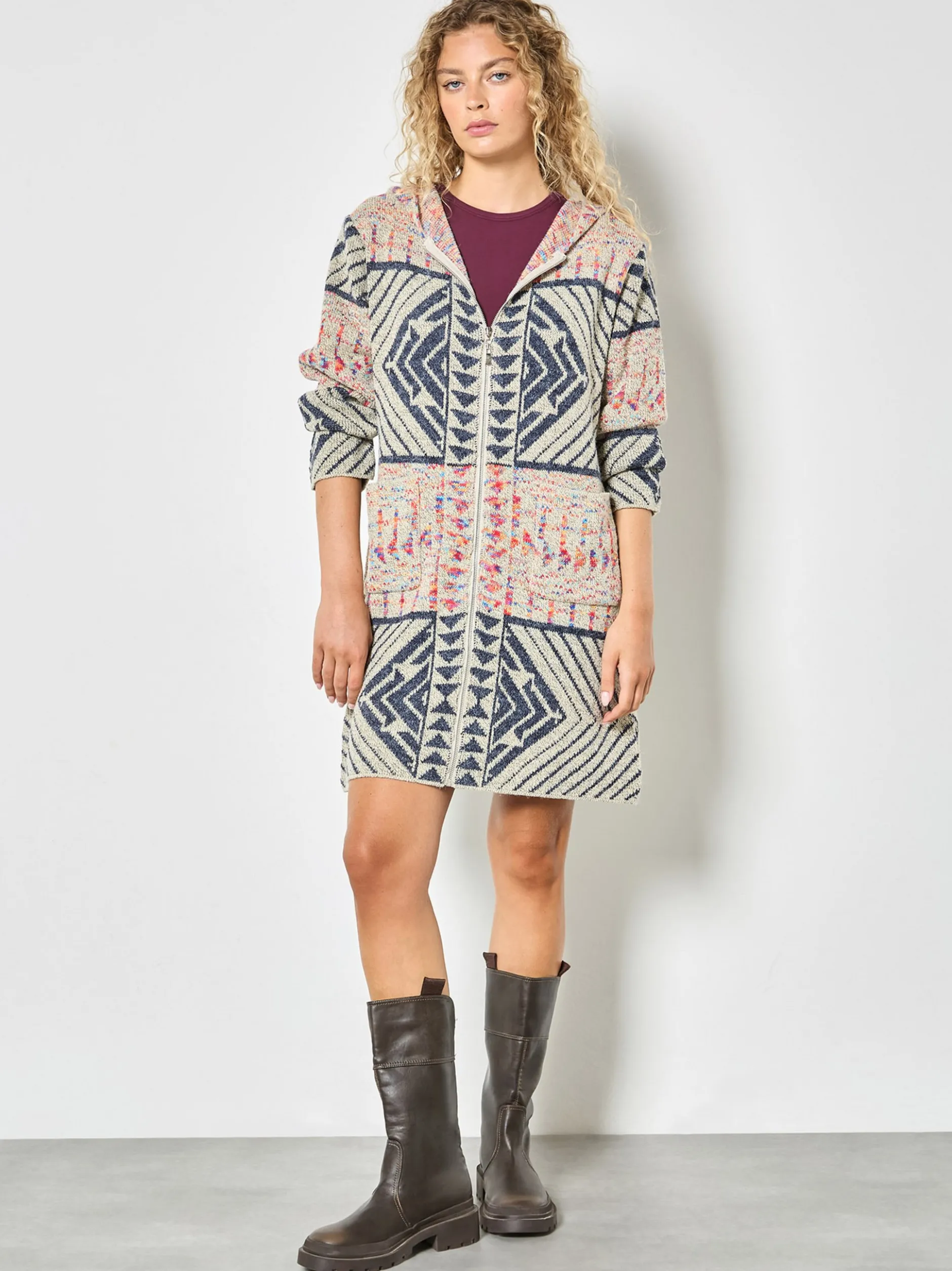 Apricot Damen Jacke in beige