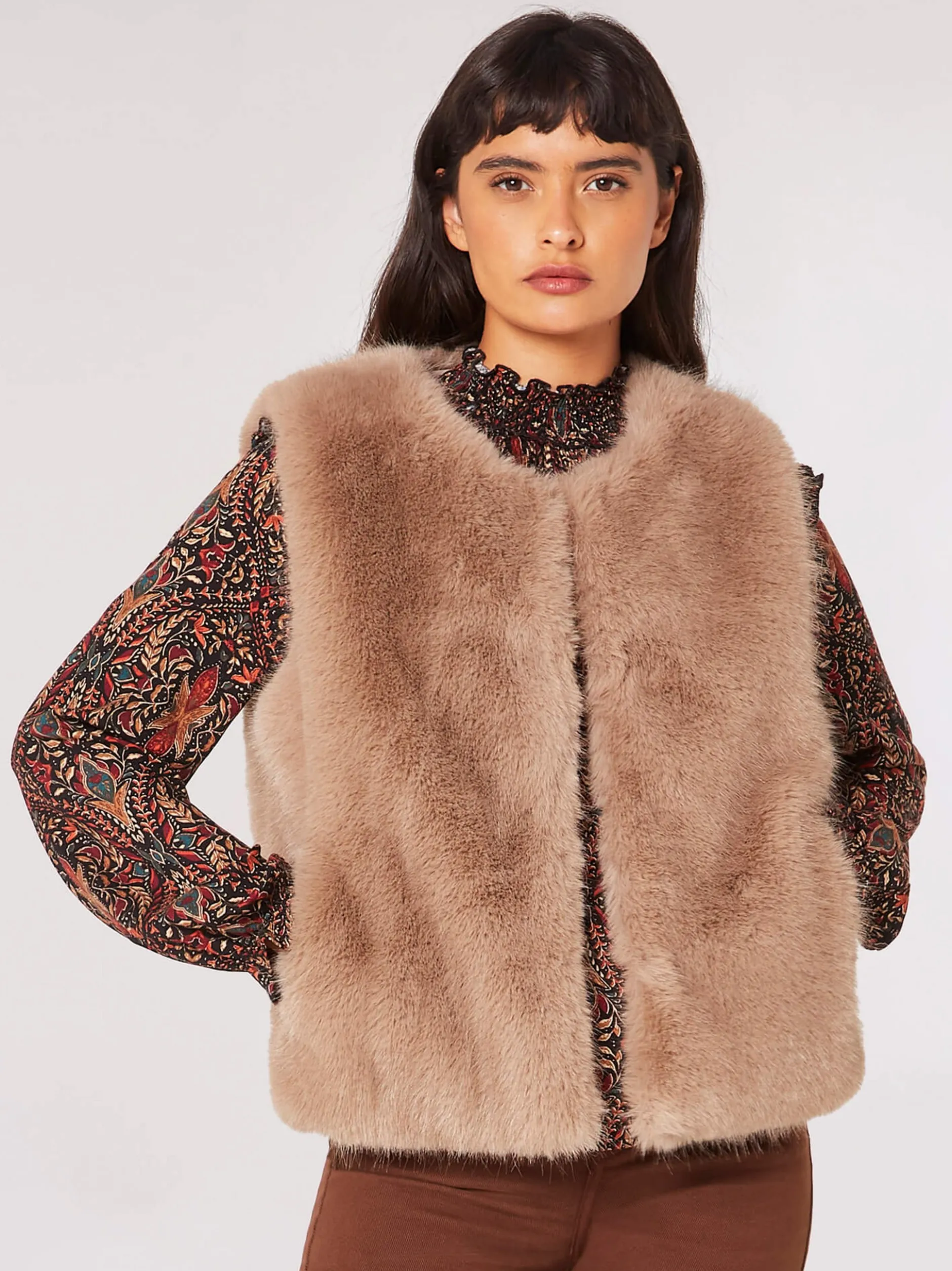 Apricot Damen Jacke in braun