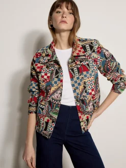 Apricot Damen Jacke in mehrfarbig