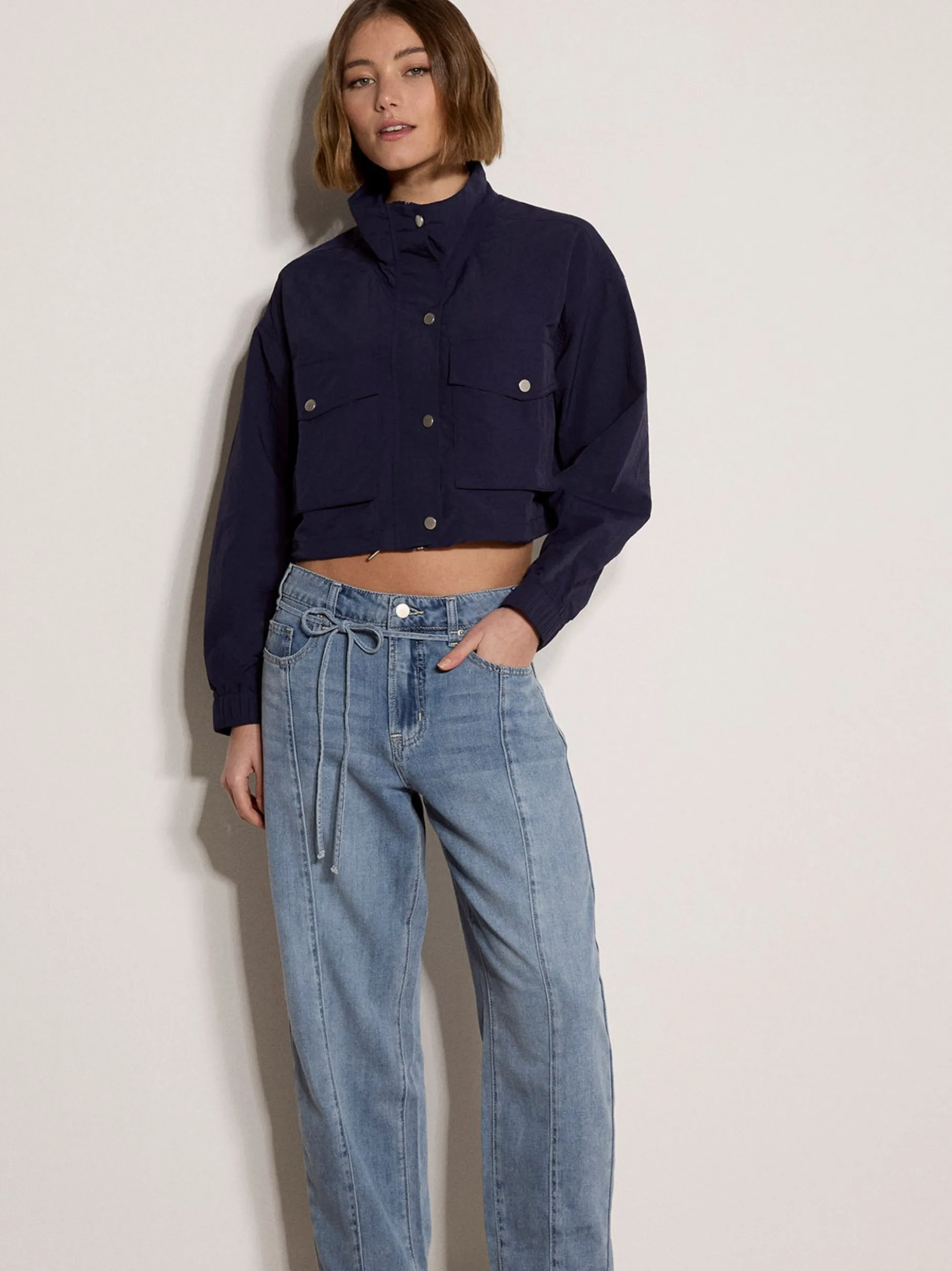 Apricot Damen Jeans in medium stone denim - Länge: lang