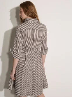 Apricot Damen Minikleid in braun - Länge: knielang