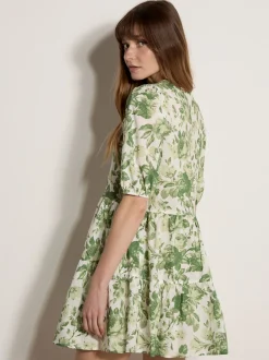 Apricot Damen Minikleid in grün - Länge: kurz