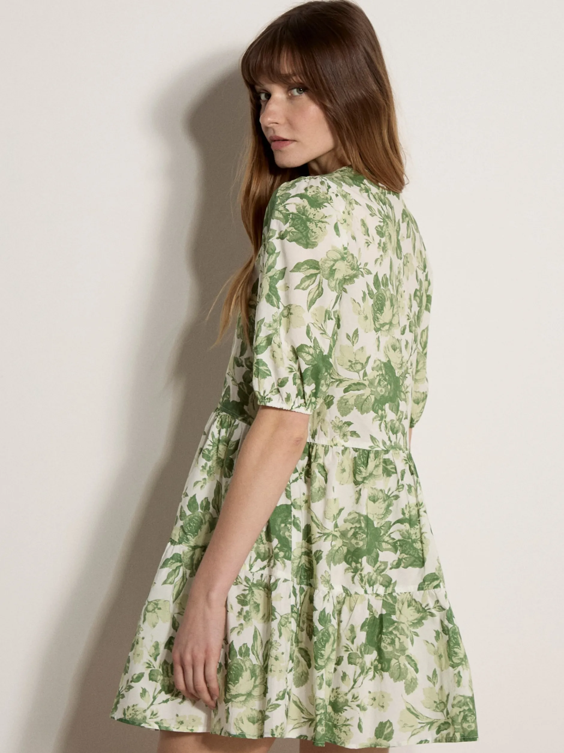 Apricot Damen Minikleid in grün - Länge: kurz