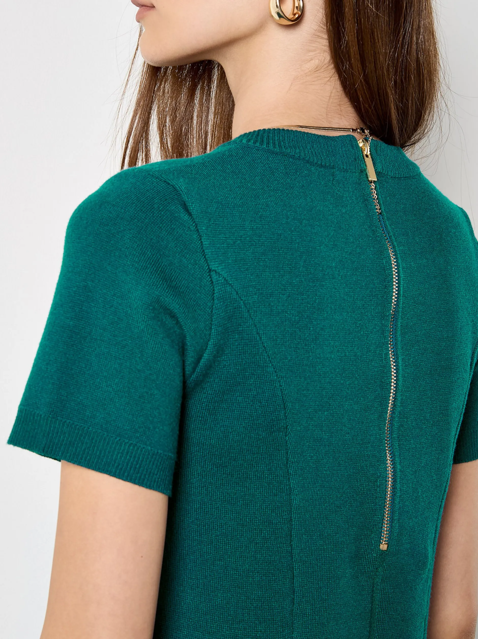 Apricot Damen Minikleid in petrol türkis
