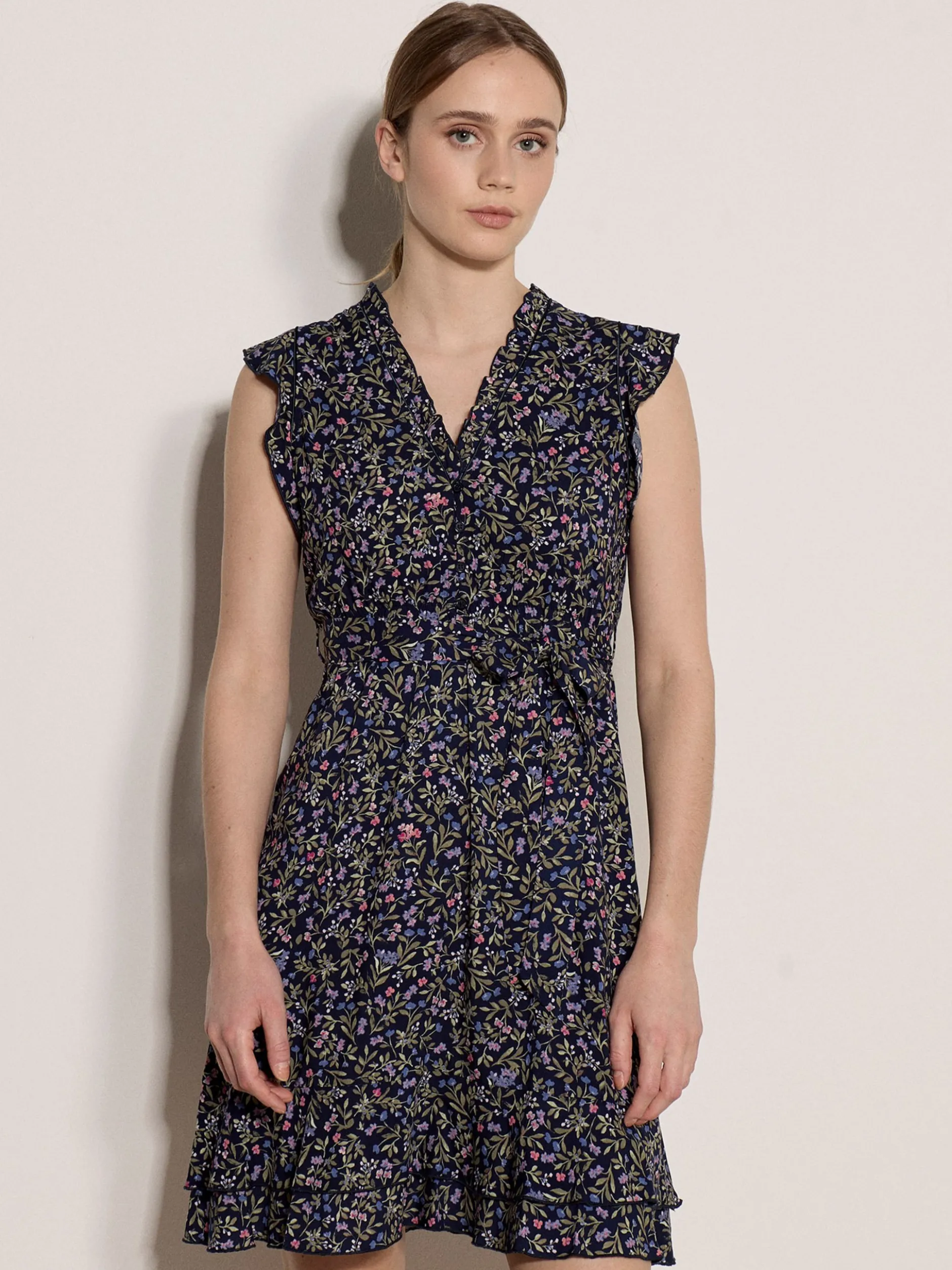 Apricot Damen Minikleid in purple mehrfarbig