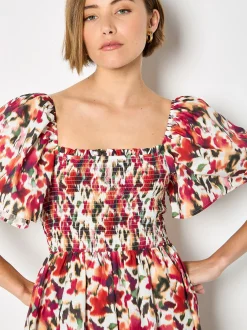 Apricot Damen Minikleid in rosa pink - Länge: knielang