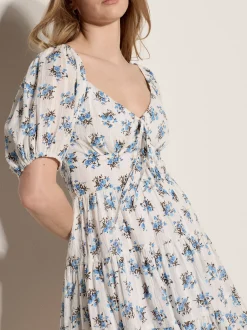 Apricot Damen Minikleid in weiß - Länge: knielang