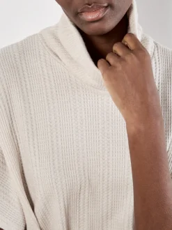 Apricot Damen Pullover in beige - Ausschnitt: Rollkragen
