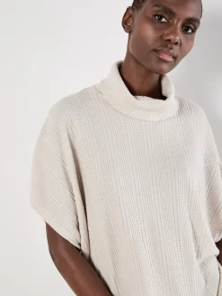Apricot Damen Pullover in beige - Ausschnitt: Rollkragen