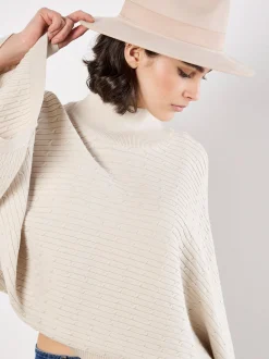 Apricot Damen Pullover in beige - Ärmel: langarm