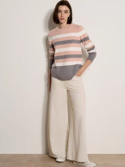 Apricot Damen Pullover in rosa mehrfarbig