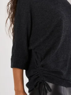 Apricot Damen Shirt in grau - Ausschnitt: Rundhals