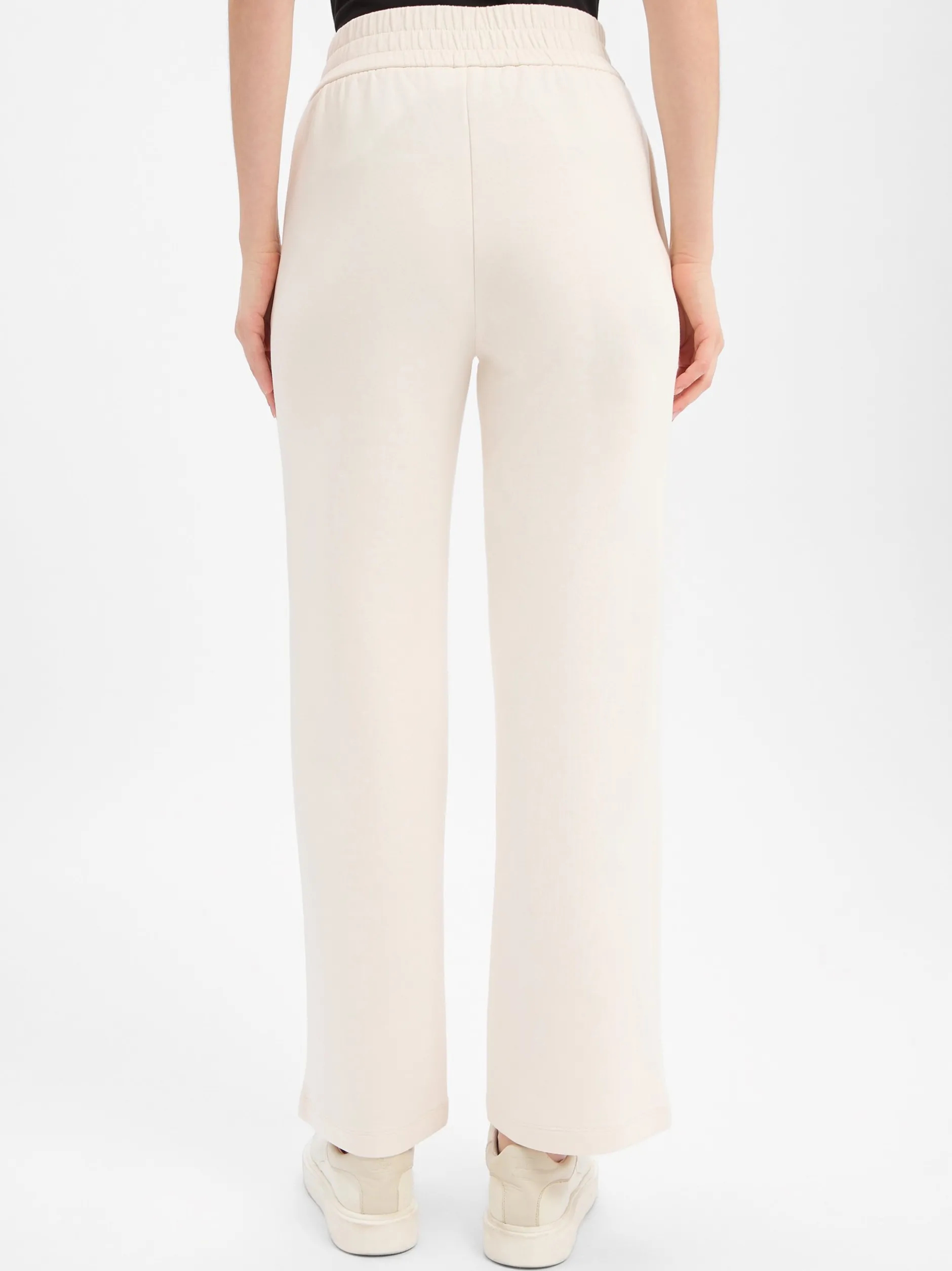 Armani Exchange Damen Sweathose in ecru