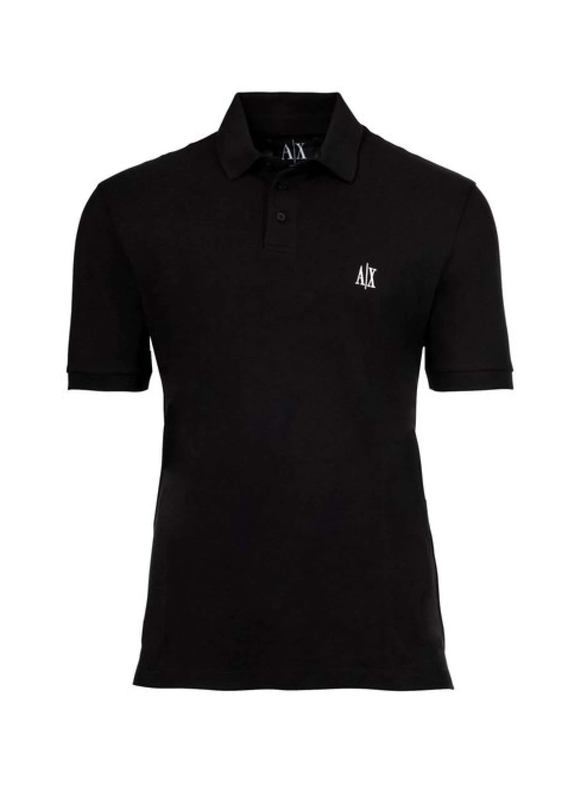 Armani Exchange Herren Poloshirt in schwarz
