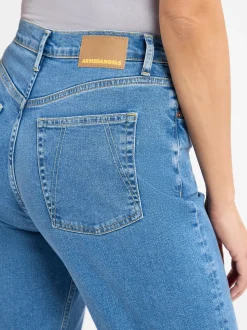 ARMEDANGELS Damen Mom Jeans - Mairaa in light stone