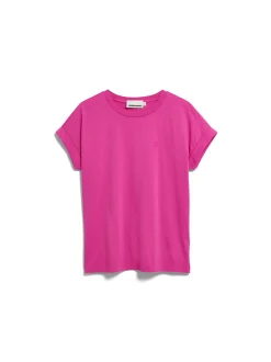 ARMEDANGELS Damen T-Shirt - Idaara in fuchsia