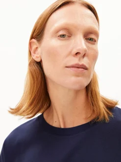 ARMEDANGELS Damen T-Shirt - Idaara in marine