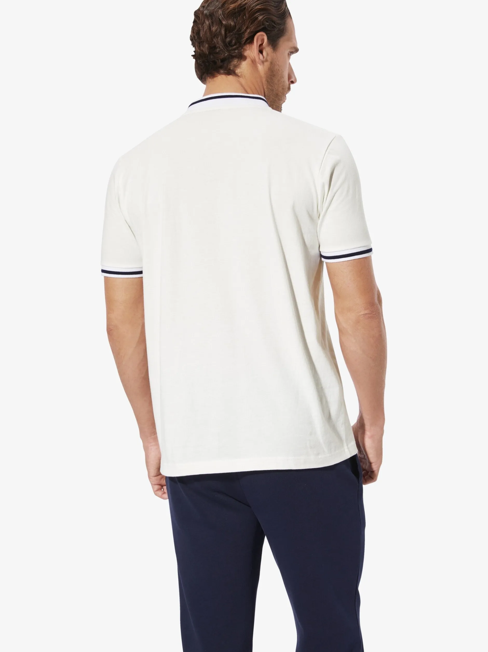 BABISTA Herren Doppelpack Poloshirt - JORMAR in blau weiß