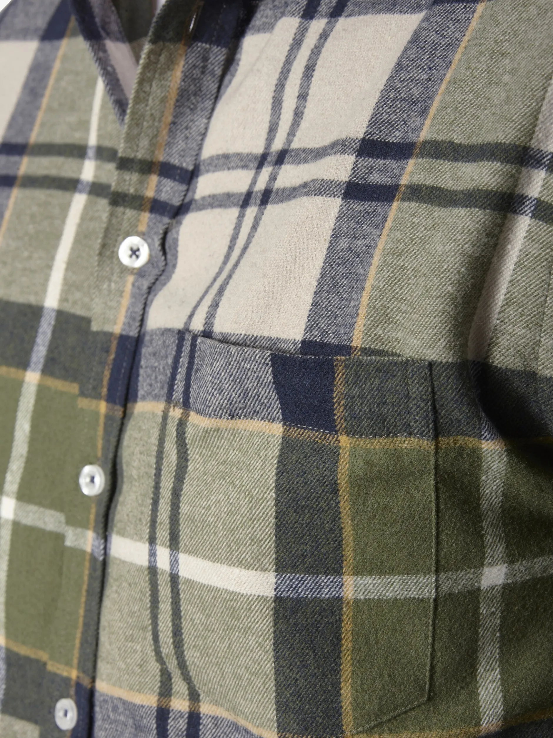 BABISTA Herren Hemd - COTELLI in khaki - Ärmel: langarm