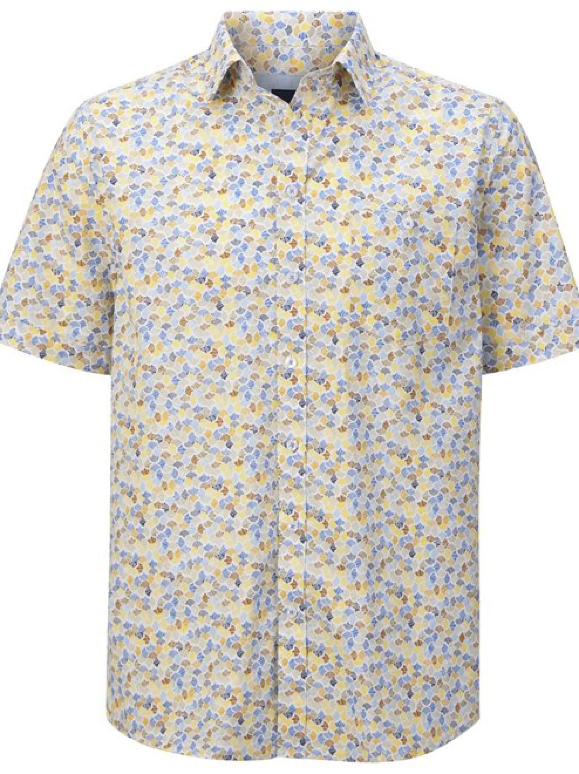 BABISTA Herren Kurzarmhemd - BELLANZA in beige