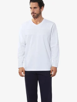 BABISTA Herren Langarmshirt - CARMINO in weiß